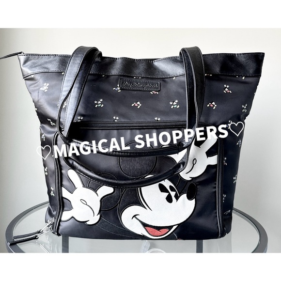 Disney Parks Mickey Mouse Vintage Tote Travel Bag - Picture 1 of 13